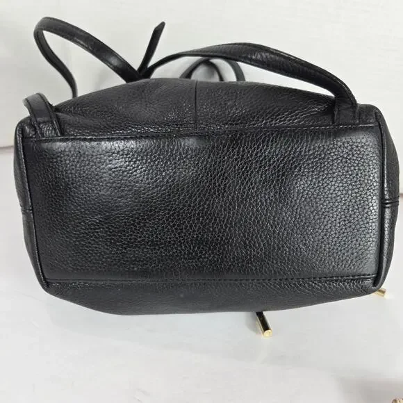 Kate Spade Black Mulberry Pebbled Leather Backpack   #854 - Picture 7 of 13